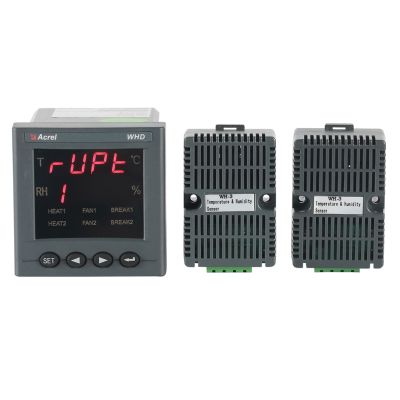 WHD72-22 Temperature And Humidity Panel Controller With Sensors And Alarm