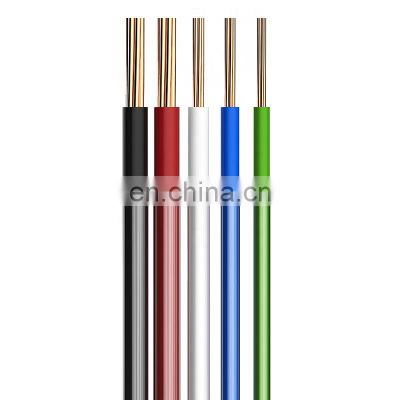 electrical wire cable BV THW THHN 7 core pvc insulated 14AWG 12AWG 8AWG copper cable wire