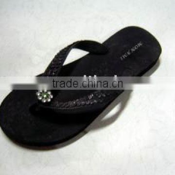 15/15mm fashion ladies rubber beach flip flop slippers
