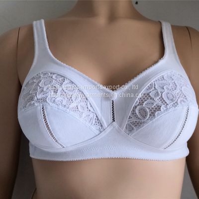 cotton plus size bra