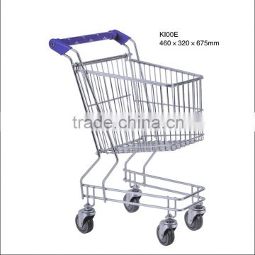 Low price 100L unfolding toy Shopping Trolley for kids