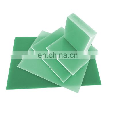 High Voltage Insulating Laminated Green FR4 Epoxy Resin Fiberglass Sheet Electrical