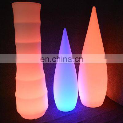 column led decorative floor lighting /remote controlled wireless holiday outdoor decorative stand led floor standing lamp modern