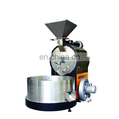 Industrial commercial 20 kg coffee roaster with electric cooling tray dust collect pan for sale