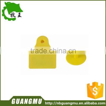 Global sales animal pig ear tag with plastic material