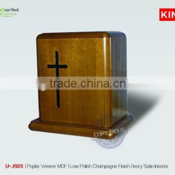U_JS03 china wholesale market wood urn products china