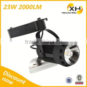 China dmx led track light dimmable / high cri cob led track light lamp