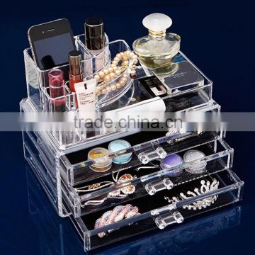 cosmetic box wholesale High Quality acrylic makeup container