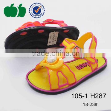 Popular cheap high quality plastic pvc jelly sandals