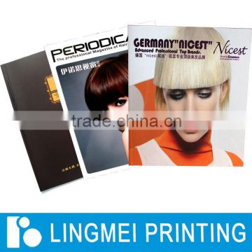 2013 high quality fashion magazine printing