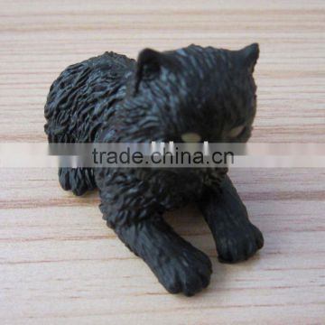 Plastic Cat Toys,black cat figure toys
