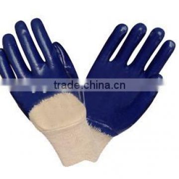 [Gold Supplier] HOT ! Heavy duty pvc coated gloves with knit wrist