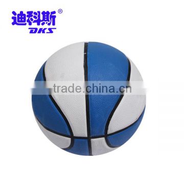 Customized Colorful Rubber Basketball/2 C Rubber Basketball