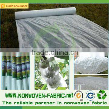 Nonwoven fabric textile for agriculture cover, uv protection nonwoven