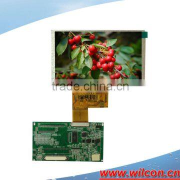 4.3inch 480*272 lvds interface lcd module