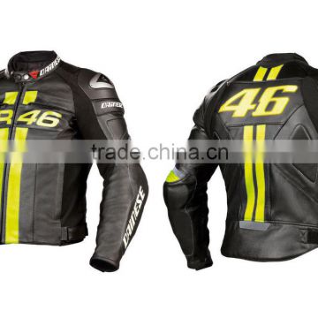 VR 46 Biker Leather Jacket