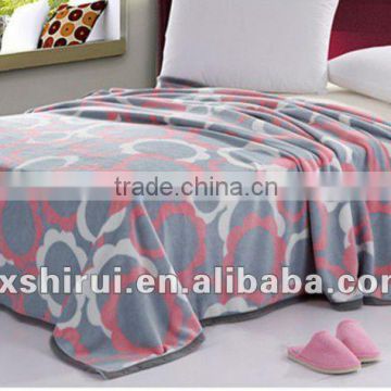 100% polyester coral fleece blanket for hotel