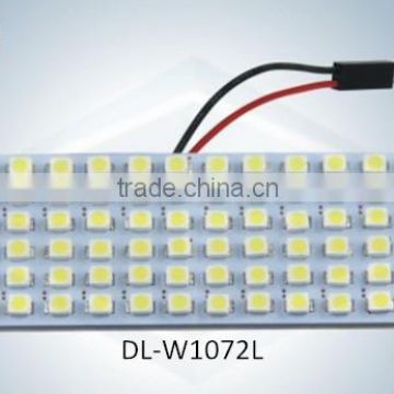 Bonjour LED Auto Light Dome Lamp 72SMD 3528 1210 with CE