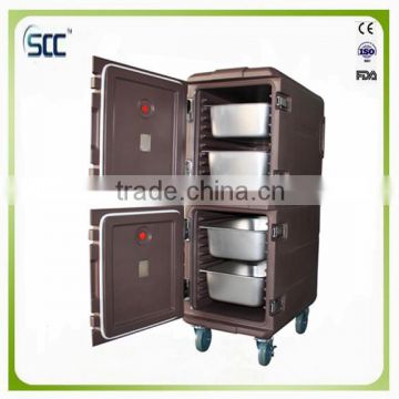 LLDPE+PU plastic Cabinet for food pan, with rotational molding