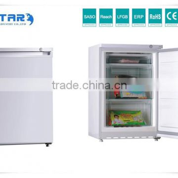 2016 new design mini 90L refrigerator single door freezer for sale