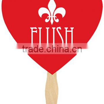 Customized Heart-shaped Hand Fans