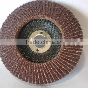 100mm brown aluminium oxide with fiber glass