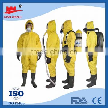 Type5/Type6 waterproof uniform Disposable microporous orange womens work wear coveralls                        
                                                Quality Choice