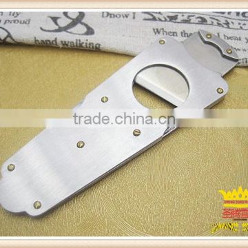 Thickening stainless cigar cutter cigar cutter with multi-function pipe needle knife