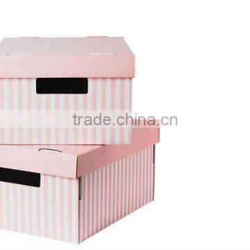 decorative fancy cardboard gift boxes with lid