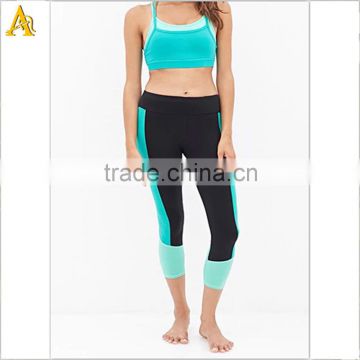 wholesale fitness sportsuit and yoga capri leggings for women