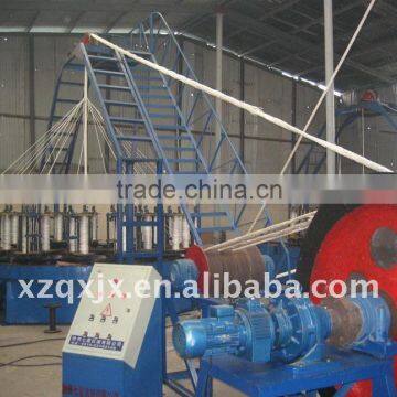 QX 16 spindles Marine cable/marine rope braiding machine