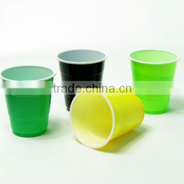 7oz Double Tone colorful Disposable PS Cup