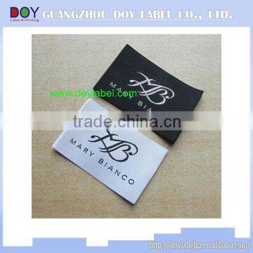 2014 Cheapest hot iron on woven label