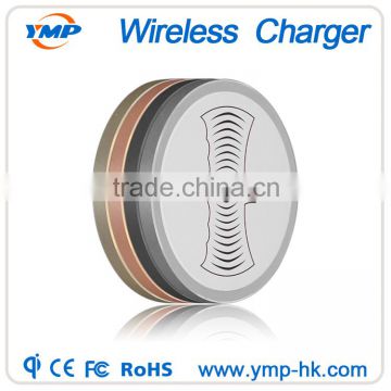 Custom design of 3 coils aluminum best selling qi wireless charger