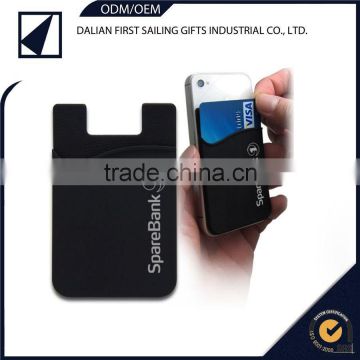 Hot Sale 3M sticker silicone Phone Case Card Holder