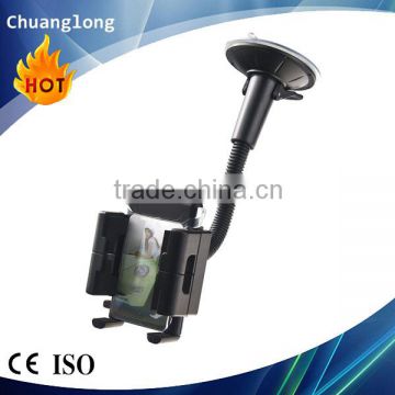 China factory 360 degree rotating pratical gooseneck design anti-slip flexible cell phone holder for 3.5-6 inch mobile phone