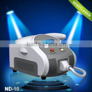 Q Switched Laser Machine Spiritlaser ND-10 Fda Gentle Yag Laser 1000W 1064nm 532nm Q-switch Nd Yag Laser