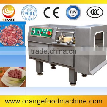 frozen meat dicer machine / meat cube cutting machine/ Beef chicken meat cube dicer