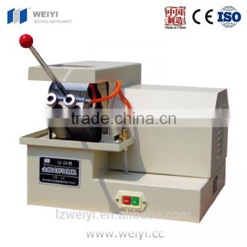weiyi brand Q-2A metallography specimen cutting machine diamond cutting wheel laboratory usage