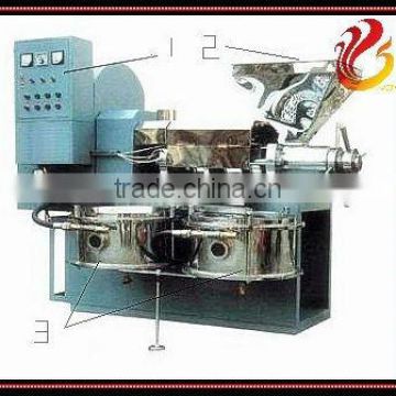 Finely processed oil press of screw type