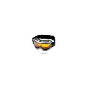 Customized PC+UV and TPU Ski Snowboard Goggles with Double-layer Anti-fog Lenses