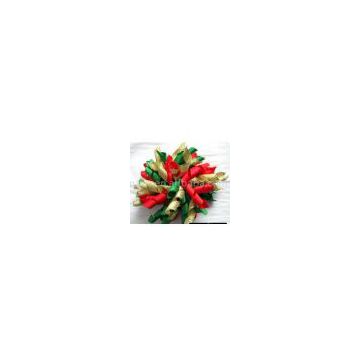 Sell Christmas Curl Bow Ribbon with Alligator Clips