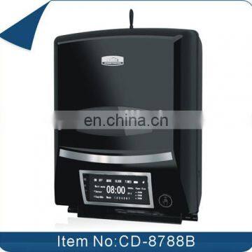 Oba Series LCD Surface Mounted Touchless Mechanical Automatical Tissue dispenser.Smoke.CD-8788B