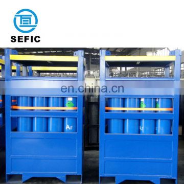 SEFIC Brand Offshore Platform Industrial Gas Cylinder Rack for Oxygen Argon Nitrogen Cylinder