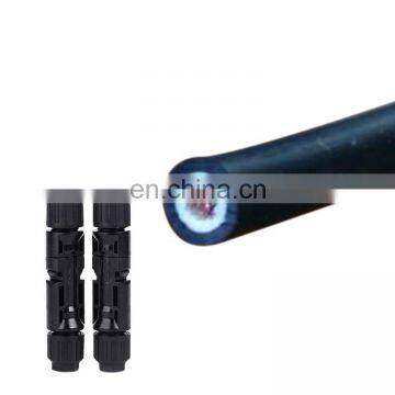 China Insulation Photovoltaic  Copper pv1 f pv twin core solar dc power cable  dc price 4mm tuv
