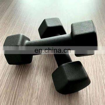 High quality Bodybuilding  Smooth Hex Colorful Dumbbell