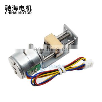 Chihai motor CHS-SM2016-SS32 20mm Micro Slider Linear Stepping Motor Screw Motor with Bracket  for micro 3D printer
