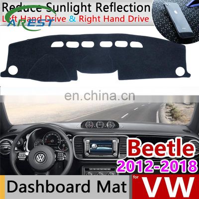 for Volkswagen VW Beetle 2012~2018 Anti-Slip Mat Dashboard Cover Pad Sunshade Dashmat Protect Carpet Car Accessories 2013 2014