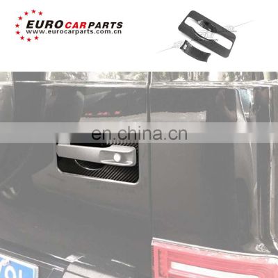2019 G class w464 G500 G63 carbon finber rear door handle base for w464 G500 G63 carbonTail door handle decoration