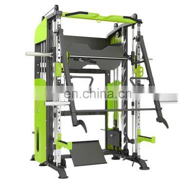 Power Commercial Multi Function Home Gym Use Multi Smith Machine With Weight Stack C90 Smith Machine